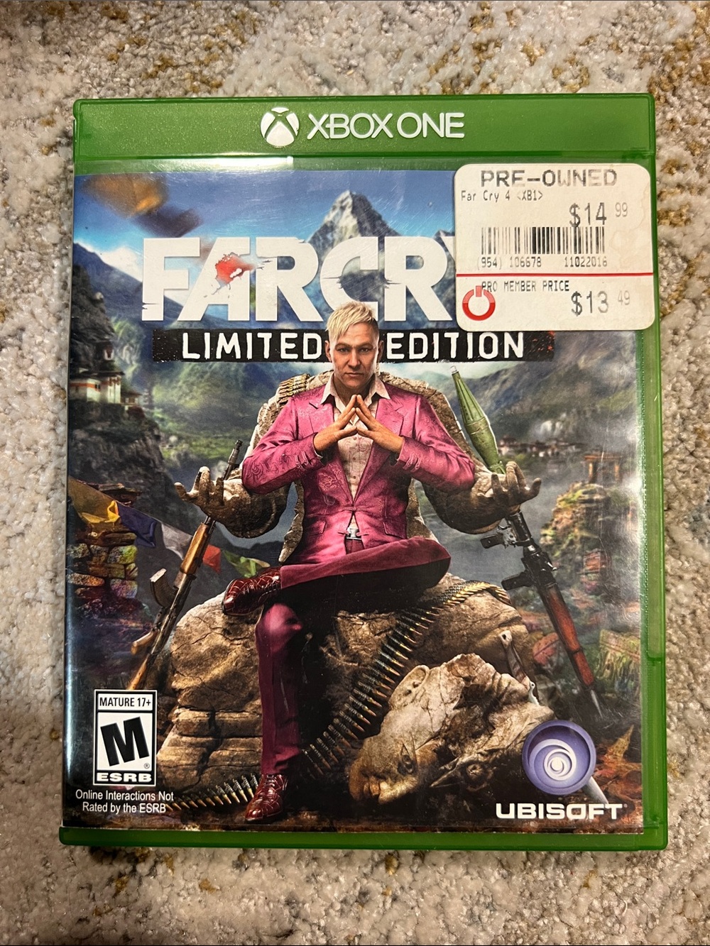 Far Cry 4 Limited Edition (Xbox One) by Ubisoft - Green Case z29